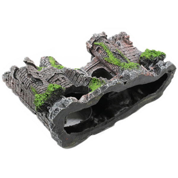 Aquarium Castle Ornament 2 – Decorative Fish Tank Castle for Home & Office - Image 4