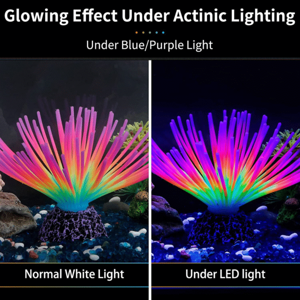 Glowing Fish Tank Plants – LED Lighted Decorative Aquarium Plants for Home & Office - Image 2