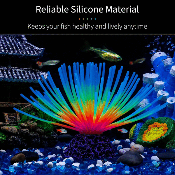 Glowing Fish Tank Plants – LED Lighted Decorative Aquarium Plants for Home & Office - Image 5