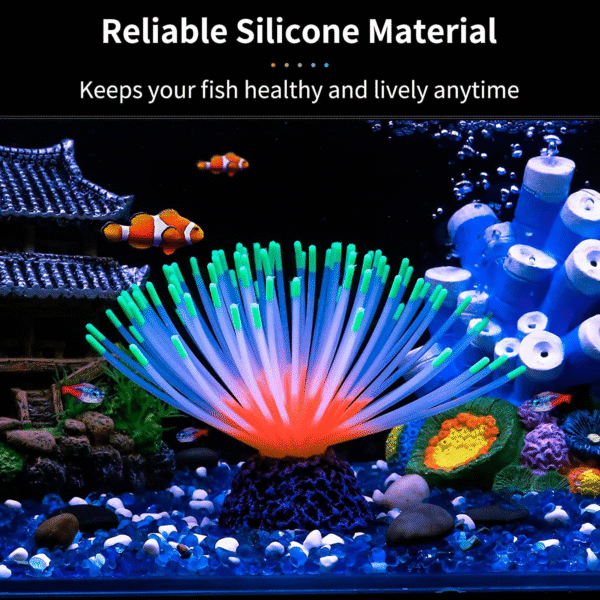 Glowing Fish Tank Plants – LED Lighted Decorative Aquarium Plants for Home & Office - Image 6