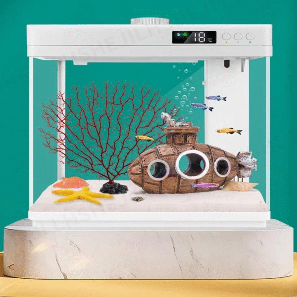 Submarine Aquarium Ornament – Decorative Fish Tank Accessory for Home & Office